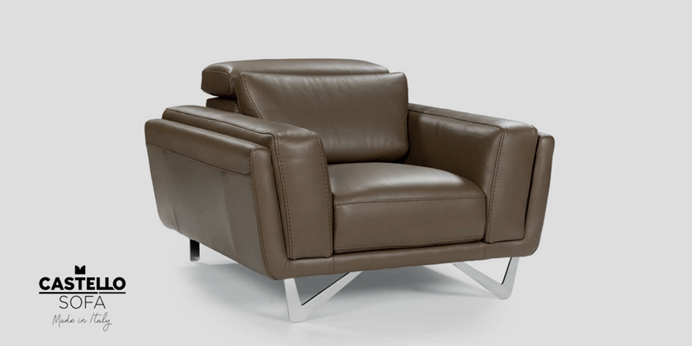 Mẫu ghế sofa đơn với thiết kế hiện đại, nhỏ gọn.