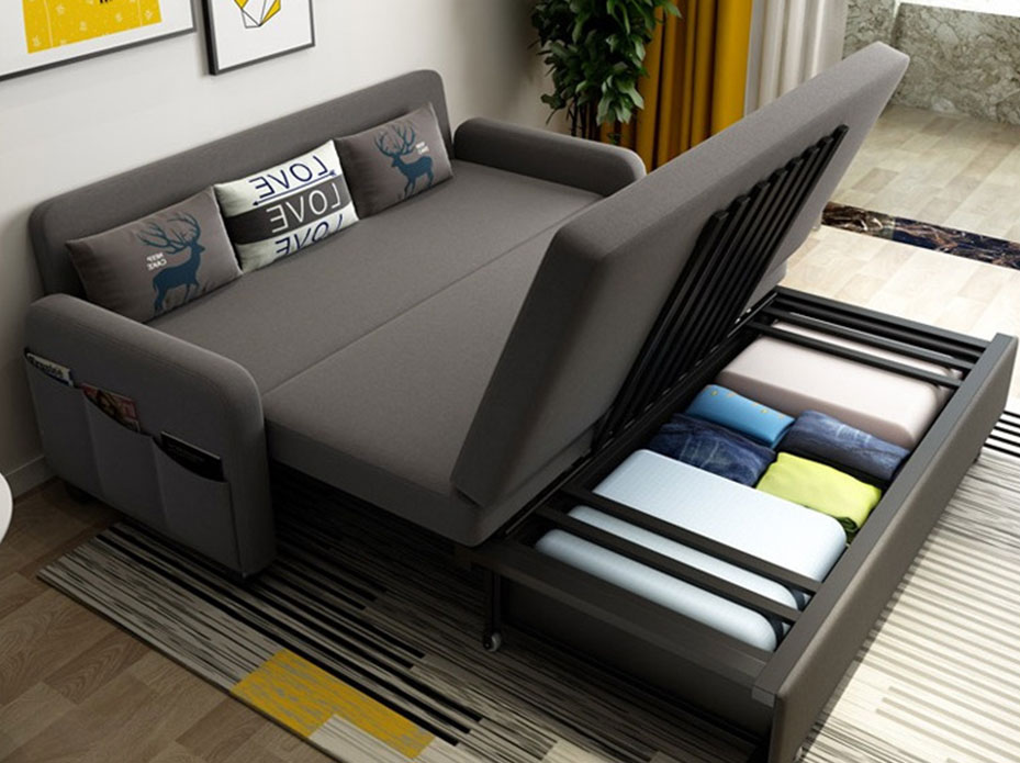 Giường ngủ thông minh kết hợp sofa