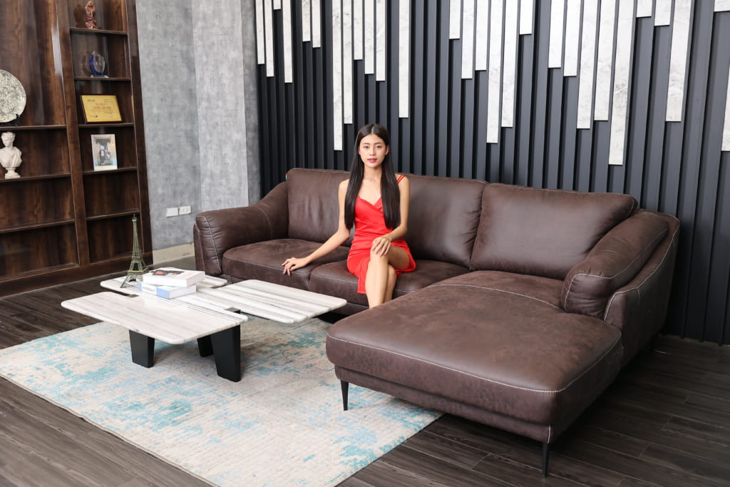 Sofa góc chữ L cho chung cư