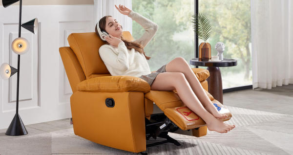 Sofa lười có thêm các chức năng thư giãn
