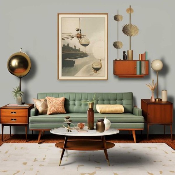 Mid-Century là phong cách thiết kế nội thất mang đậm dấu ấn thời kỳ hậu chiến